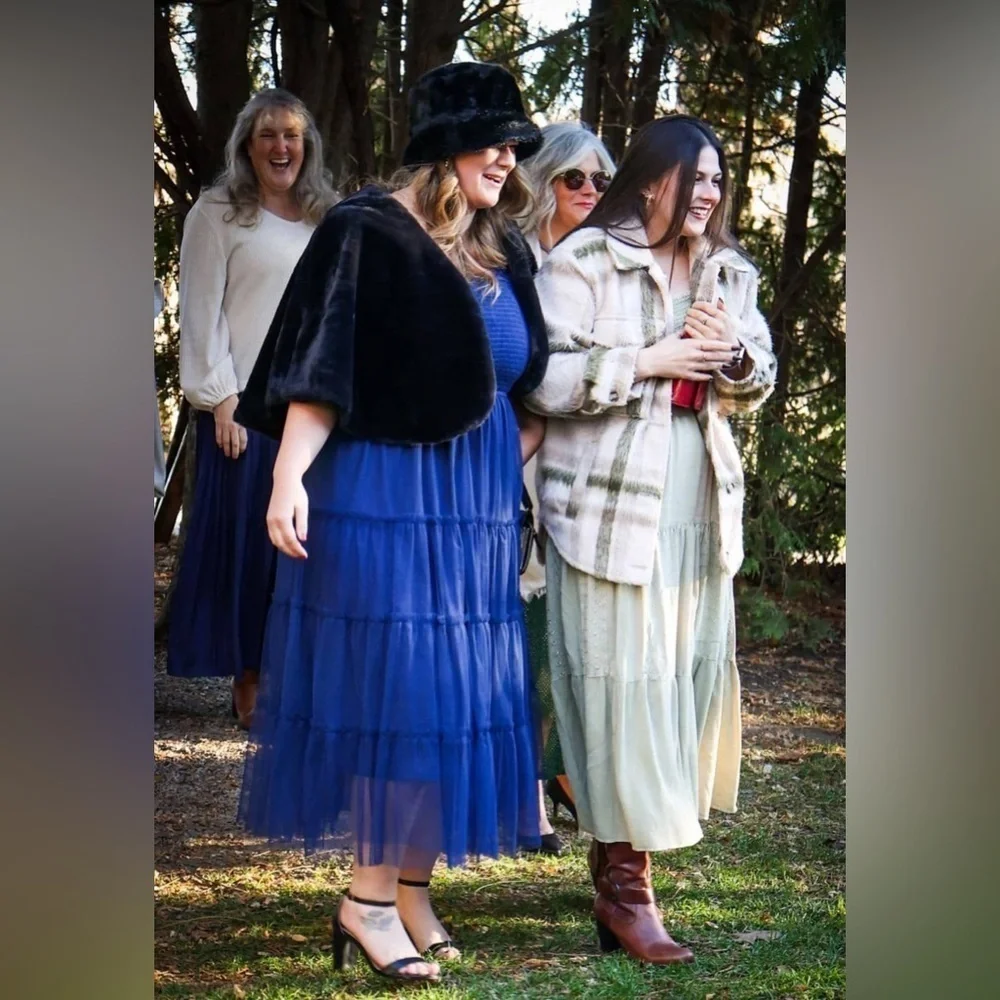 Luxe Faux Fur Hat & Cape Set